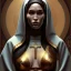 Placeholder: portrait of megan fox as a sultry nun, catholic, church, bible, christian, intricate, headshot, highly detailed, digital painting, artstation, concept art, sharp focus, cinematic lighting, illustration, art by artgerm and greg rutkowski, alphonse mucha, cgsociety