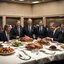 Placeholder: Thanksgiving dinner at FBI Headquarters