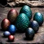 Placeholder: seven dragon eggs