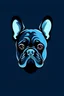 Placeholder: i want a logo for my french bulldog digital market app selling images and articles