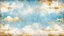 Placeholder: Hyper Realistic Sky-Blue, White & Golden Grungy-Rustic-Background