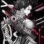 Placeholder: beautiful cyberpunk woman, hyper detailed, hyperdetailed, intricately detailed, illustration by <Katsushika Hokusai> <Yoji Shinkawa>,