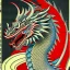 Placeholder: Ukiyo-e painting of a dragon