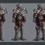 Placeholder: mail and clothe armor concept art videogame