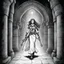 Placeholder: [illustration by Kevin Eastman and Peter Laird] Seraphina walks, light behind her, her face etched with concentration as she guides the group forward with the aid of the glowing key along the passageway walls. "These symbols..." she murmurs, "they're older than anything I've ever seen before. The key pulses in her hand, sending waves of silvery light down the corridor ahead. You notice the shadows seem to recoil from its light, as if in fear. Eliza and Markus follow close behind, their footste