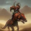 Placeholder: angry horse in orange and blue battle armor, a highly detailed illustration, background of Inka jungle, realistic render, 8 k, micro detail, intricate, elegant, centered, digital painting, Artstation, smooth, sharp focus, illustration, artgerm, tomasz alen kopera, peter mohrbacher, donato giancola, joseph christian leyendecker, wlop, boris vallejo