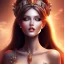 Placeholder: Beautiful women goddess full image smile