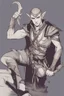 Placeholder: male elf rogue