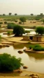 Placeholder: Sudan buildings, river farming