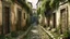 Placeholder: Calle estilo Antiguo Romano en estado Sensato con Goterón en chaparral
