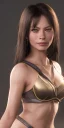 Placeholder: portrait busty and face, kristin kreuk, wearing chunli clothes