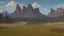 Placeholder: rocky mountains behind the Alberta prairie