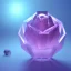 Placeholder: transparent crystal rose, crystallized, cinema lighting, cinema 4d, octane render, 3d render, incrate detailed,fantasy art, photo realistic, shinening light,moonstone crystal bird, iresendent, realistic, shine, epic