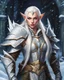 Placeholder: Warrior Snow Elf, digital art, hyper-detailed, light colors, 8k oil painting