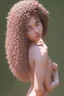 Placeholder: ((Lost suit)),((lost clothes)),April, Summer Fashion, full body,smooth soft skin, curly hair, detailed eyes, detailed face, looking into camera, intricate, summer outfit, pink, back lighting, realistic concept art, digital painting, rich 3d render, hyper-realistic painting, cinema 4D render, art by WLOP, by Agnes Cecile, Michael Whelan