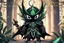 Placeholder: Chibi Mantis lord knight venom in 8k solo leveling shadow artstyle, in the style of fairy academia, hollow knight them, mask, close picture, neon lights, intricate details, highly detailed, high details, detailed portrait, masterpiece,ultra detailed, ultra quality