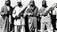 Placeholder: Four men masked arab killers 1960 bloody guns