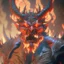 Placeholder: giant fire demon lord, unreal engine 5, 8k resolution, photorealistic, ultra detailed