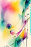 Placeholder: Abstract watercolour in the style of kandinsky. Pastel colours