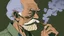 Placeholder: Old man smoking comic style