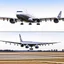 Placeholder: A picture of a plane about to take off from the ground, and the picture was taken from the side of the plane
