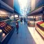 Placeholder: streetMarket, huge, air view,