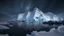 Placeholder: antarctica at night,glaciers,lakeside,8k, volumetric lighting, Dramatic scene,