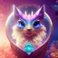 Placeholder: super cute fantasy creature, sharp eyes, galactic glitter background, delicate colors, full of details, smooth, light effect，vaporwave colorful, smooth, extremely sharp detail, finely tuned detail, ultra high definition, 8 k, unreal engine 5, ultra sharp focus