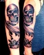 Placeholder: Tattoostyle skull