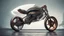 Placeholder: Futuristic motorcycle