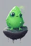 Placeholder: small, slime, blob, dnd, rock eyes, cute