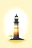 Placeholder: A minimalist depiction of a lighthouse beam cutting through the fog, representing guidance, safety, and the beacon of hope in times of uncertainty. with light color background for t-shirt design