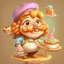 Placeholder: a cartoon character thirty years old confectioner , an ultrafine detailed painting by senior character artist, featured on polycount, sots art, artstation hd, 2d game art, behance hd