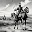 Placeholder: [hig res photo by Miguel de Cervantes] what is Don Quixote not capable of making the difference and fiction? real disjunction or no willingness to face the reality? or is the reality too difficult to deeply understand?