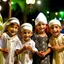 Placeholder: children celebrating end of ramadan