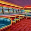 Placeholder: 1980's diner "detailed matte painting, deep color, fantastical, intricate detail, splash screen, complementary colors, fantasy concept art, 8k resolution trending on Artstation Unreal Engine 5"