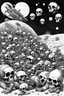Placeholder: [art by Marcel Gottlieb, (aka Gotlib)] Skulls and Dead Astronauts