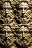 Placeholder: Stereoscope pattern image of a human face