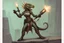 Placeholder: female argonian artificer who uses Tesla coils as weapons