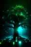 Placeholder: technology future tree background