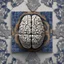 Placeholder: Insanely detailed Hd Photography of concept photography of a brain made from portuguese azulejo tiles, oozing ceramic, azulejo design visible, insanely good concept photography of an azulejo mind made from azulejo tiles inspired by Igor morski by Pranckevicius