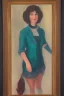 Placeholder: Portrait lady, full body shot, full-color medium shot Dollette