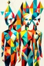 Placeholder: geometric people abstract