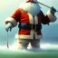 Placeholder: Santa standing of surfboard surfing a big wave, surfboard, beach, character design by cory loftis, fenghua zhong, ryohei hase, ismail inceoglu and ruan jia. unreal engine 5, artistic lighting, highly detailed, photorealistic, fantasy