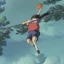 Placeholder: Baketball player dunking and breaking the floor on landing