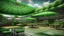 Placeholder: there is a picture of a restaurant with tables and umbrellas, solarpunk cantine, conceptual rendering, architectural rendering, photographic render, architectural render, artist impression, architecture render, artist's impression, artists impression, green terrace, photo render, artistic render, by Richard Carline, architectural visualisation, drawn with photoshop, post processed denoised, digital rendering