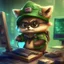 Placeholder: Teemo (from LOL) as an IT professional