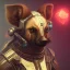 Placeholder: angry cyberpunk honey badger