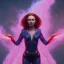 Placeholder: Dark Phoenix, X-Men , Jean Gray. hyperfantastic,hyperscifi,unreal engine 5.best colours,deep purple . fire theme .blue neon smoke.cinamatic,full cinematic lights.beautiful body details,beautiful face details,8k,hyperdetails.by alan parker,ann dittman