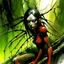Placeholder: WOMAN SPIDER IN THE JUNGKE . Alex Maleev